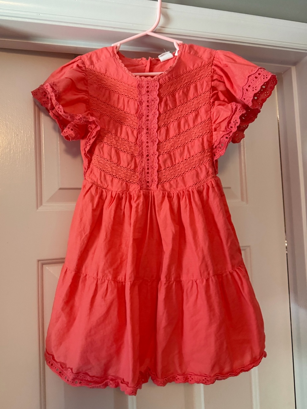 NWOT Gap Kids Coral Dress Size S 6/7